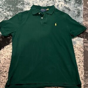 Polo by Ralph Lauren Men's Dark Green Polo Shirt